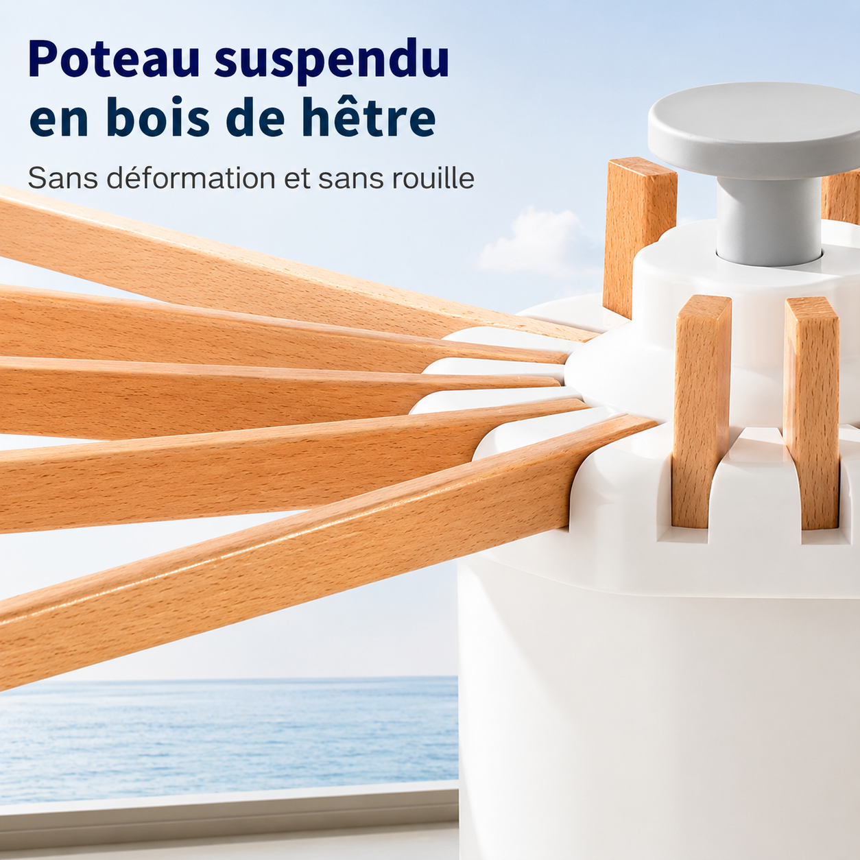 Étendoir Octopus Gain de place